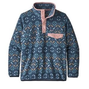 Patagonia Girls' Lightweight Synchilla® Snap-T® Fleece Pullover